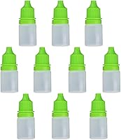 Vista 1 de Othmro Botellas cuentagotas de plástico de ojo de laboratorio de polietileno de 0.2 onzas, 10 piezas, gotero líquido exprimible de 0.2 fl oz boca