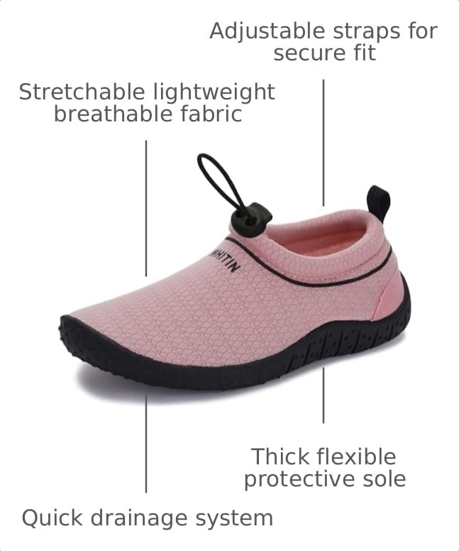 Image of WHITIN Little /Big Kids Amphibious Water Shoes | Boys /Girls Aqua Socks Z1K01