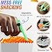 SNACTIV PRO Finger Chopsticks for Gamers - As Seen on Shark Tank! The Official Snacking Tool of the Future - Enjoy Snacks and Chips with Ease - Innovative Gaming Snacking Solution - Snack Chopsticks
