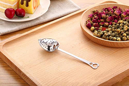 Hskotea 10Pcs Tea Infuser, Tea Strainer With Handle, Premium Tea Infusers For Loose Tea, Tea Steeper For Tea Flavoring Herbal Spices Seasonings #TOP4