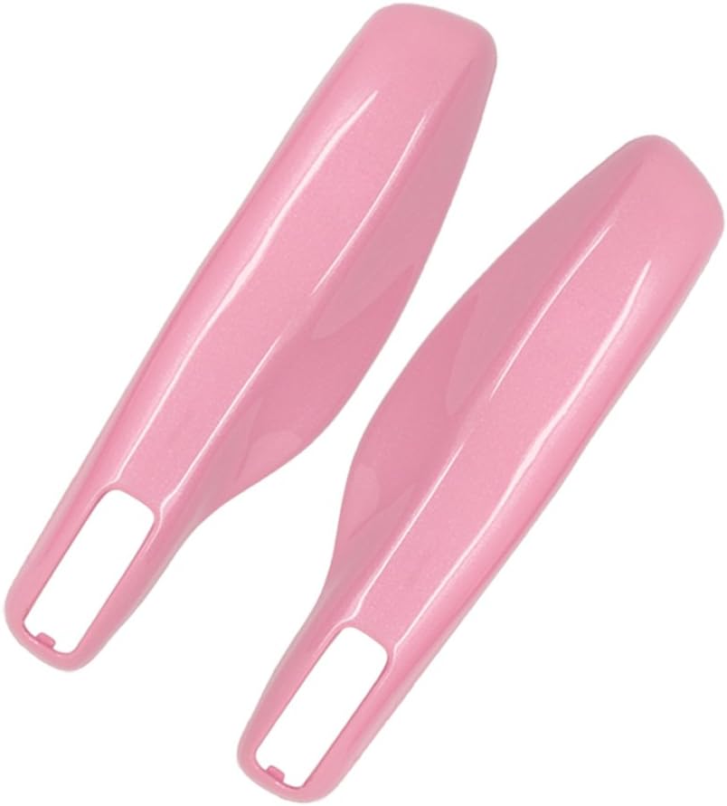 BROVACS Paint Metallic Colour Shell Cover ABS Hard Case Holder Compatible with PORSCHE 3 Button Smart Remote Key Fob SV5920 Pink