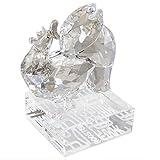 Designer: W. Qian/Z Shao Fei Swarovski Asian Symbols Chinese Zodiac - Hahn 6 x 9.3 cm 1112352