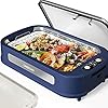 GREECHO Smokeless Indoor Grill, 6 Heat S...