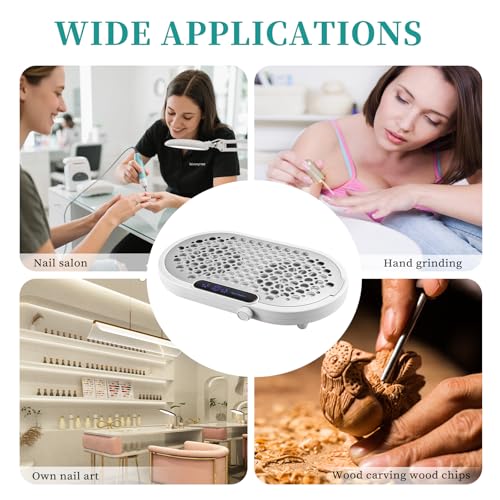 Aspirateur poussière ongles 1600PA pour protéger votre santé lors des manucures à la maison - 7