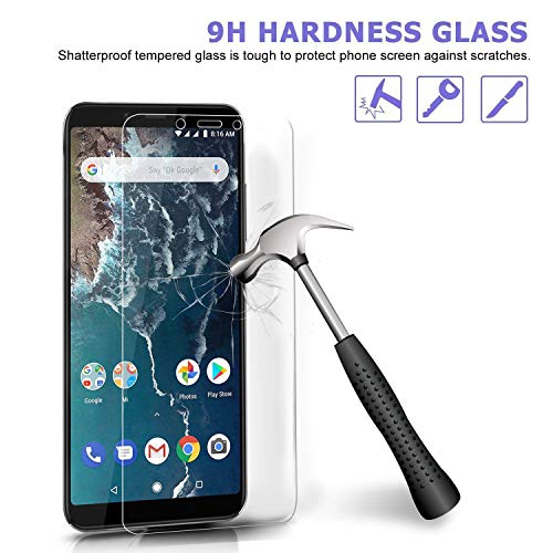 Ferilinso Vetro Tempera per Xiaomi Mi A2, [4 Pack]...