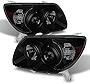 ACANII - For Blk Smoke 2006-2009 Toyota 4Runner 4-Runner Headlights Replacement Headlamps Driver + Passenger Side