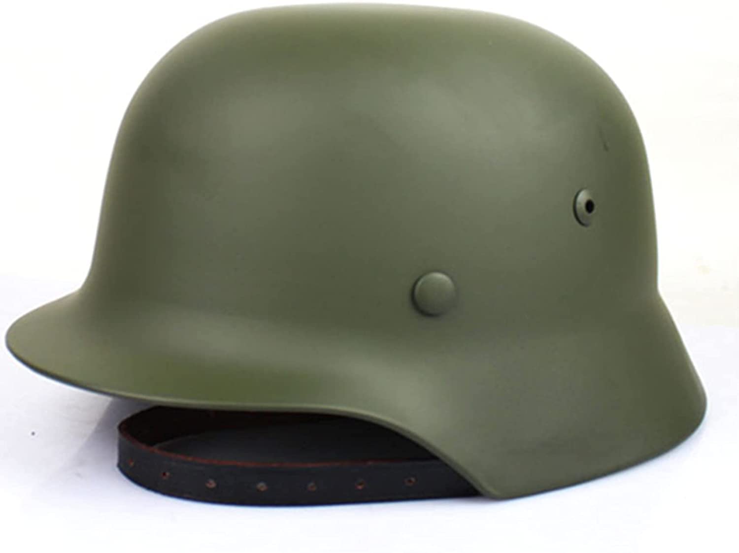 Casque en acier Stahlhelm M35 M1935 Vert WW2