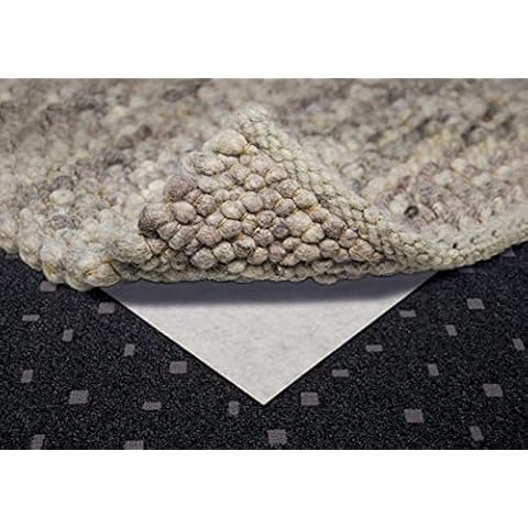 Teppich-Traum Teppichunterleger rutschfest | TÜV geprüft | in Weiß Größe 80 x 300 cm Cover