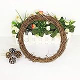 DIY anwendbar: Diese Girlanden können als halbfertige Produkte für Sie zum Selbermachen behandelt werden, aber auch geeignet für die Dekoration Ihres Zimmers direkt als rustikale Dekorationen.