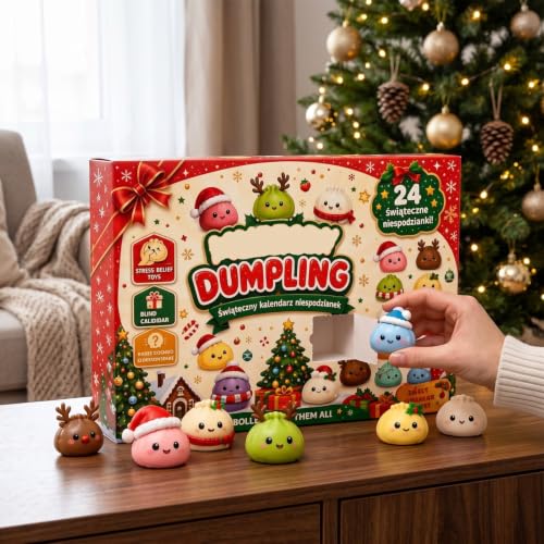 24 Days Christmas Squishies Advent Calendar 2026, Countdown for Adults - image 5