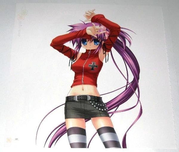 Key「リトルバスターズ！」樋上いたるイラスト06/唯湖&葉留佳 樋上