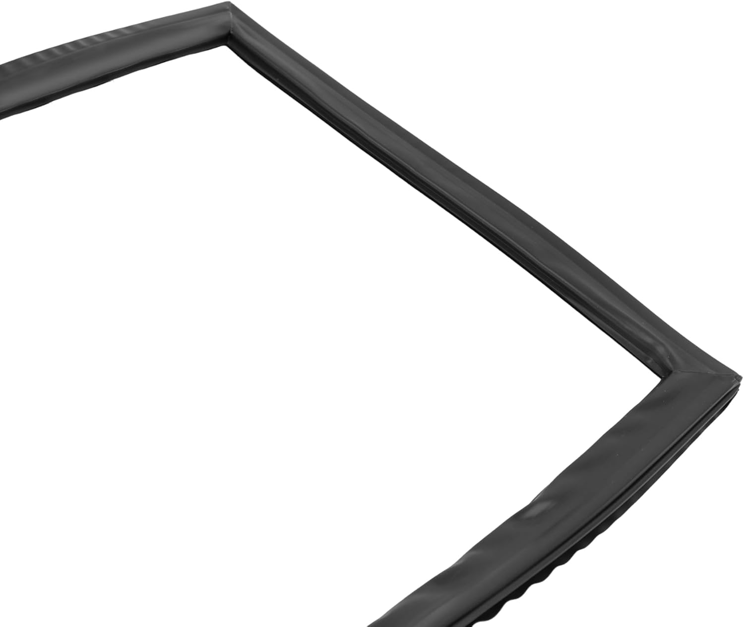 Refrigerator Freezer Door Gasket Replace for WR14X27234 WR14X21197 WR14X21235 4468125 PS11774646 AP6041577,Compatible with GE Refrigerator Freezer Door Seal,Black