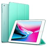 iPad Air Case, ESR Smart Case Cover [Synthetic Leather] Translucent Frosted Back Magnetic Cover with Auto Sleep/Wake Function [Ultra Slim][Light Weight] for iPad 5 (Mint Green)