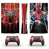 🎮【PREMIUM MATERIALS】The Sticker Is Made Of Environmentally Friendly Vinyl, the Same decal quality for cars. Protect your ps5 from scratches and dust, without affecting heat dissipation. 🎮【ADVANCED PRINTING】High digital resolution laser printing, clea...