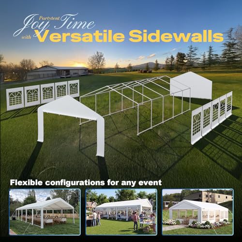Image of Quictent Premium 16x32 Reinforced Heavy Duty Party Tent with 4 Storage Bags