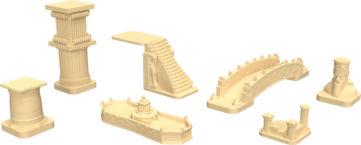 Synapses Games | Babylon | Family Strategy Board Game | 3D Tile Placement | 2 to 4 Players | 60 Minutes | Ages 8+ - Image 6