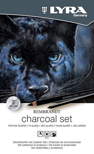 LYRA REMBRANDT Charcoal Set 11er Set im Blechetui
