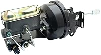 FengTeeh 7" Single Power Booster Brake Conversion Kit & Valve for 1957-1977 Ford F-100 F-Series Trucks - Direct Fit Upgrade
