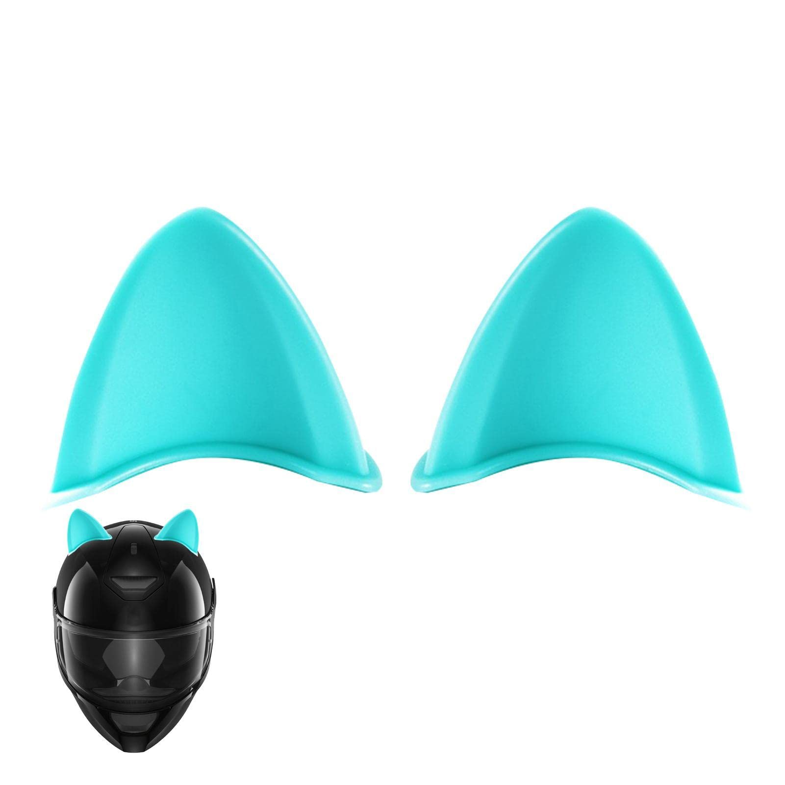 Gusengo Stick On Cat Ears for Helmets,Kids Bike Helmets Cat Ears | Self Adhesive Cute Motorcycle Accessories Universal Helmets Cover Sticky Hook for Motorcycle Bicycle Scooter Helmets