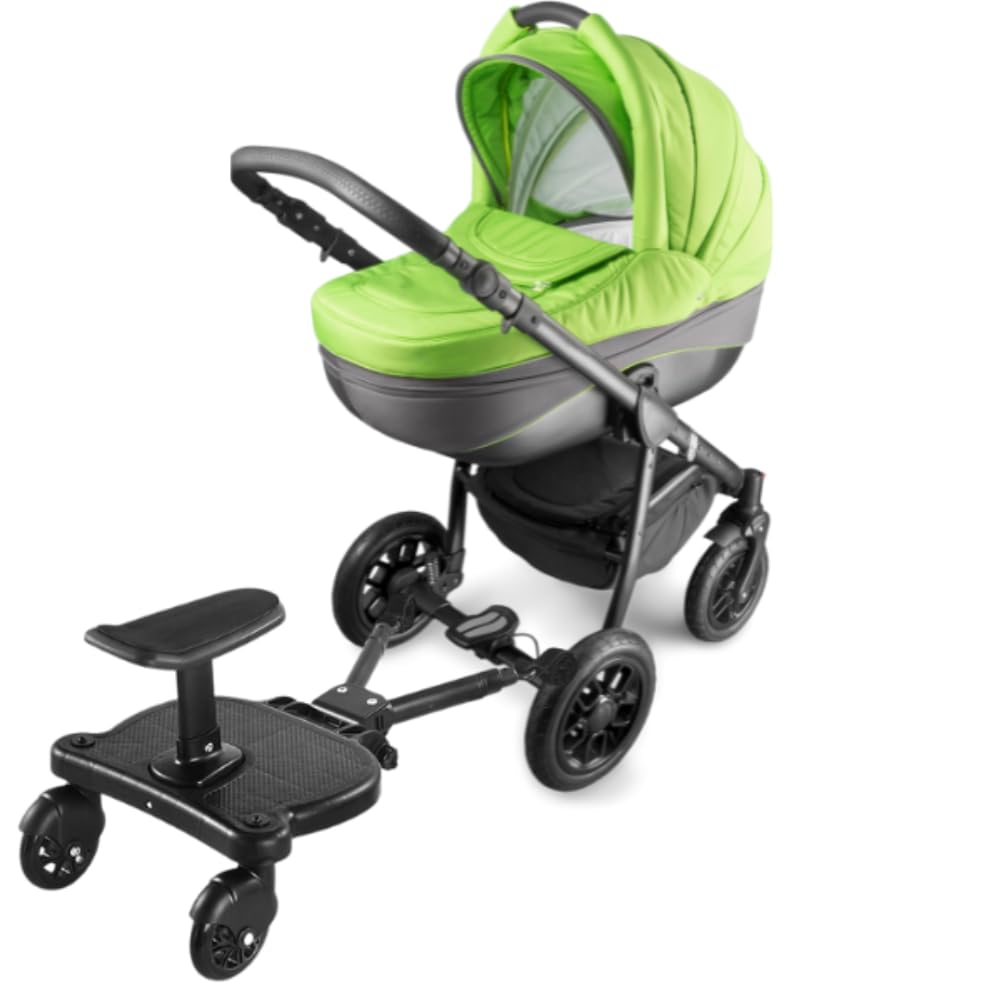 Patin carrito bebe universal Patinete con asiento para carro de bebé universal Tabla para carrito de bebe con asiento