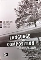 Language and Composition: The Art of Voice 0076644871 Book Cover