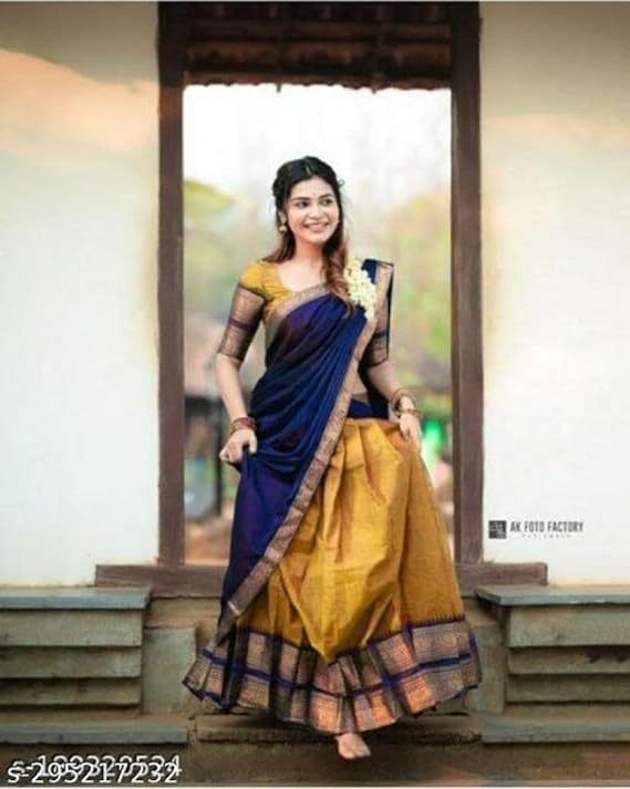 SWAMI STUDIO south indian tarditional half saree