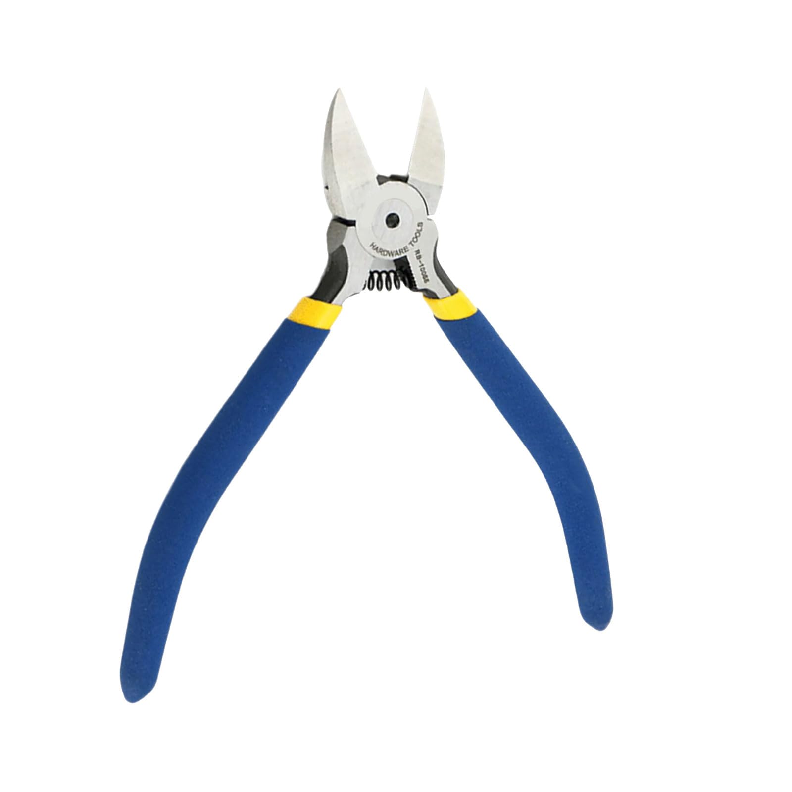 Industrial Nozzle Pliers Steel Double Edged Nozzle Pliers Hand Tools Diagonal Electrical Cutting with Ergonomic Handle Professional Flush Cutter