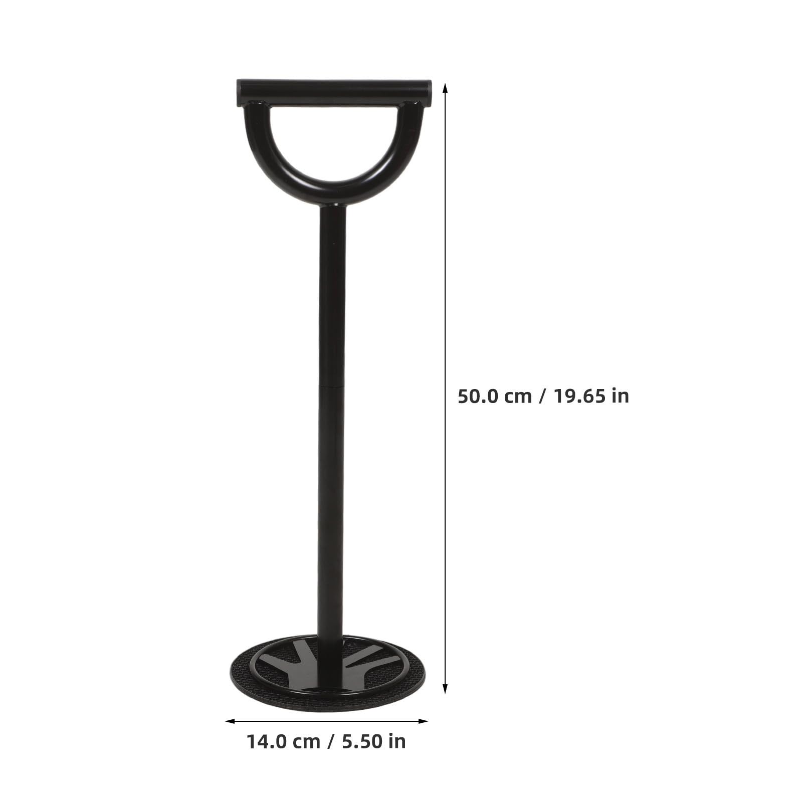 Compactador Ergonómico Manual Mango de Basura Negro para Cocina