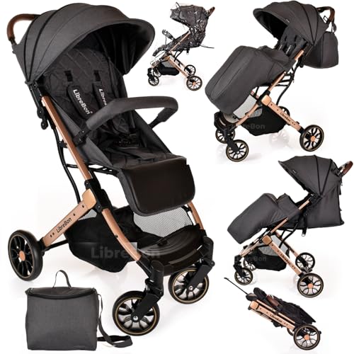 Lightweight Stroller, Baby Pushchair, Compact Travel Buggy, 