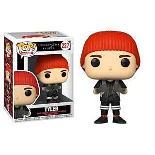 Funko Pop Twenty One Pilots Stressed Out + Protector : Pop ! Rocks Figurine en vinyle (coffret cadeau livré avec boîte de protection de la marque ToyBop Coffret de protection de la marque ToyBop - Les Beatles, Paul McCartney, John Lennon, RIngo Starr, George Harrison
