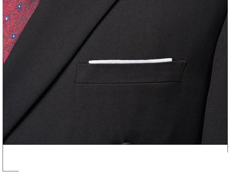 Men's Casual Breasted Suit Trousers/Man's Business Suit Jacket Blazers Coat Pants 2 Pcs Set Dress Jacket Men2