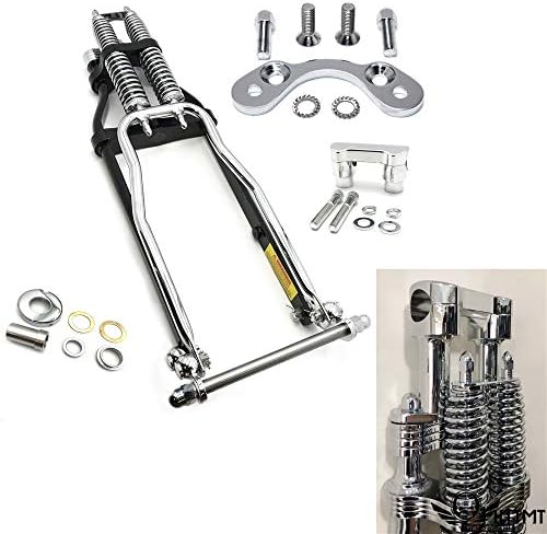 XKMT- Springer Front End Handlebar Adapter 2" Bar Riser Compatible with Sportster Bobber Chopper