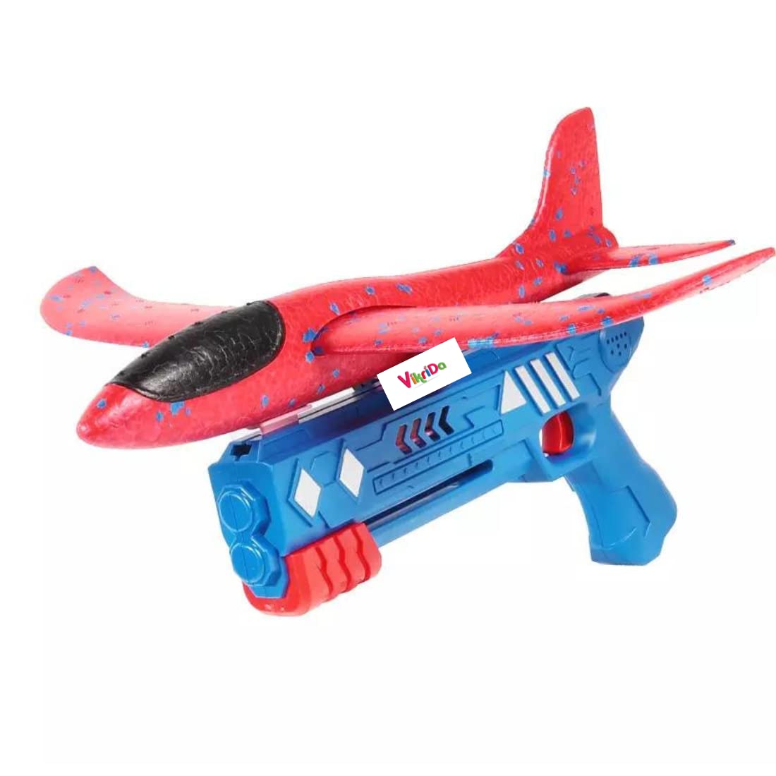 VikriDA Airplane Toy, Airplane Launcher Toy, One-Click Ejection Model Foam Airplane with 1 Pcs Large Airplane (Color AS PER Availability) Without Lights (B0BQYP8HTL) Amazon Price History, Amazon Price Tracker
