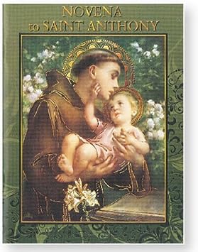 Saint Anthony Novena and Prayer Book & Lourdes Prayer Card