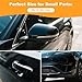 Sarcry Vinyl Car Wrap, 5 ft. x 1 ft Vinyl wrap Gloss Premium Piano Black, Vehicle wrap for Automotive, DIY Interior Exterior, Car Moto Paint Protection Film Prevents Minor cuts and scrapes