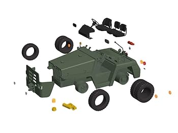 レジンキット 航空機牽引車 1/48 Amazon | HMA 1/48 航空自衛隊 3t牽引車 レジンキット 421