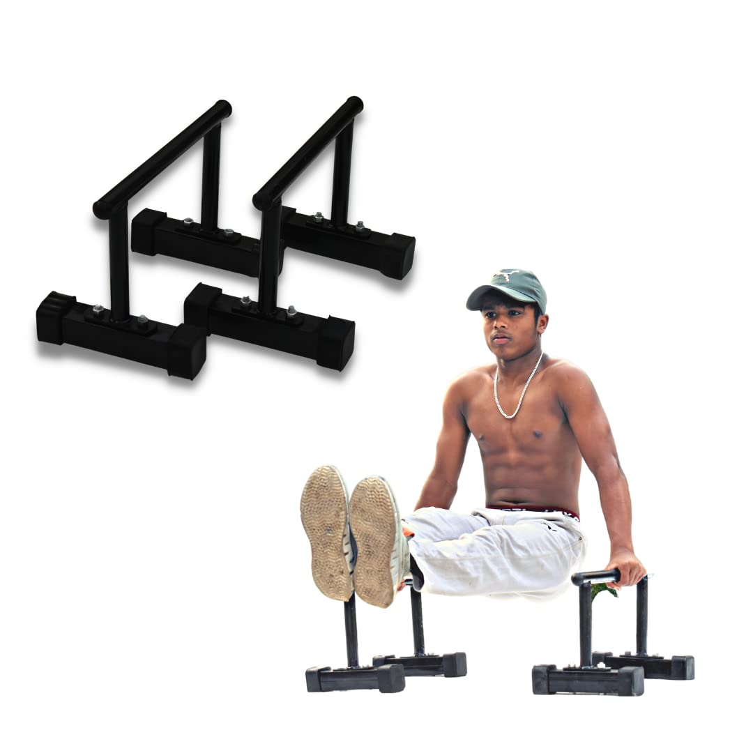 FIRE FITNESS paralletes bar for home gym equipment for men this equipment for gymnastics exercisse and Dip Bars Stand, Pull-Ups sand,strength Training exercisse at home increasing legs flaxibility