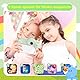 CAMCLID Kinderkamera, Sofortbildkamera Kinder 1080P mit 3 Rollen Druckpapier & 32G Karte, Dual-Objektiv Kinder Kamera Selfie Digitalkamera Kinder Geschenk für 3-12 Jahre Mädchen Jungen (Grün)