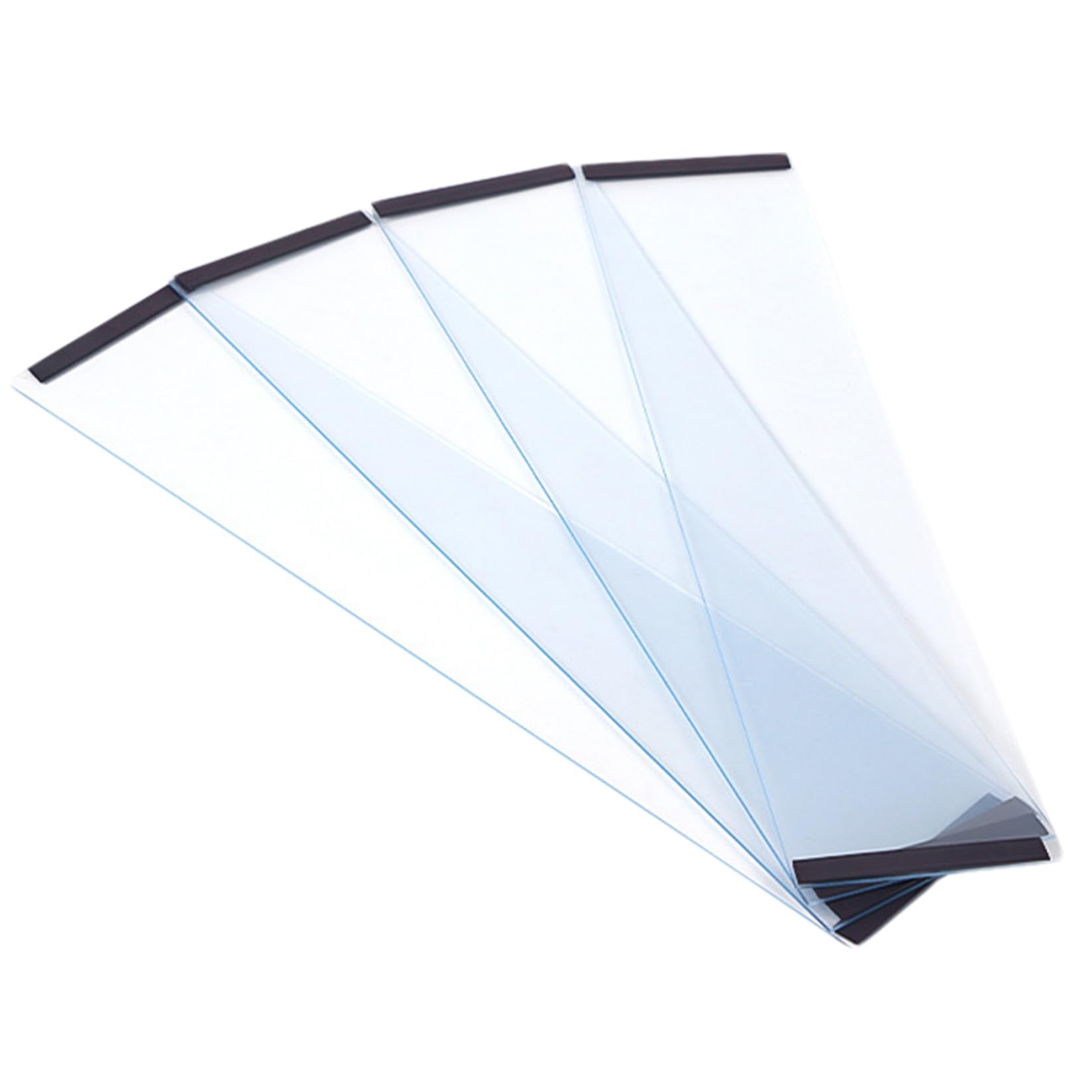 Protector de Receptor de Semillas para Jaula de pájaros Jaula de PVC Transparente antidispersión sin desorden para Loros periquitos y guacamayos 4 Uds.