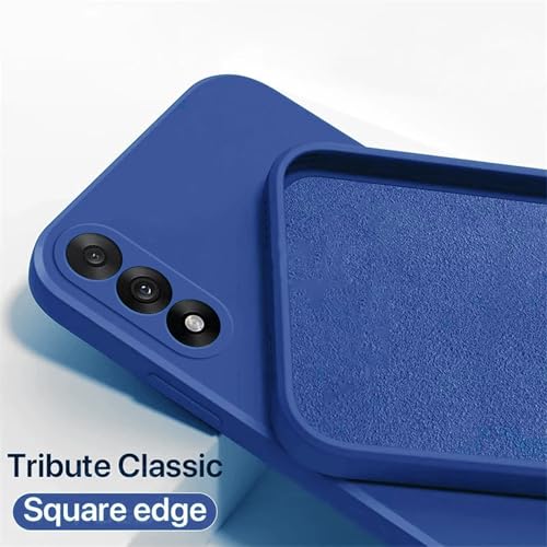 Image of FIRST MART Matte Silicone Back Cover for OnePlus Nord 5 - Blue