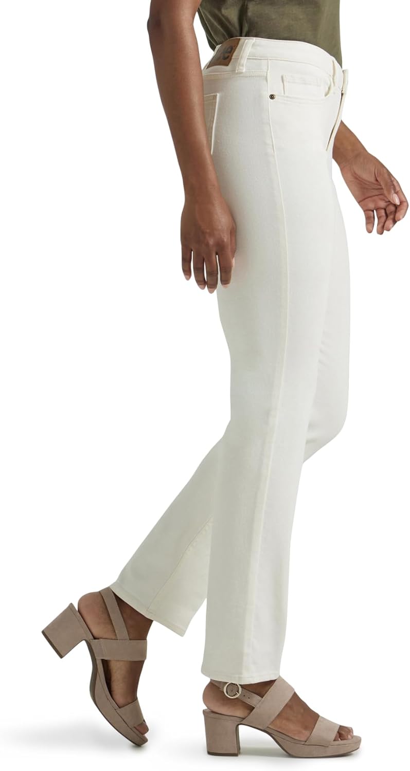 Lee Womens Legendary Mid Rise Straight Leg Jean