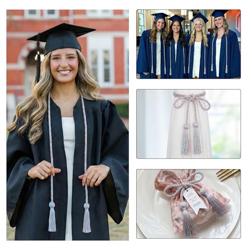 Image of GraduationMall Graduation Honor Cord 68 inch SkyBluePink