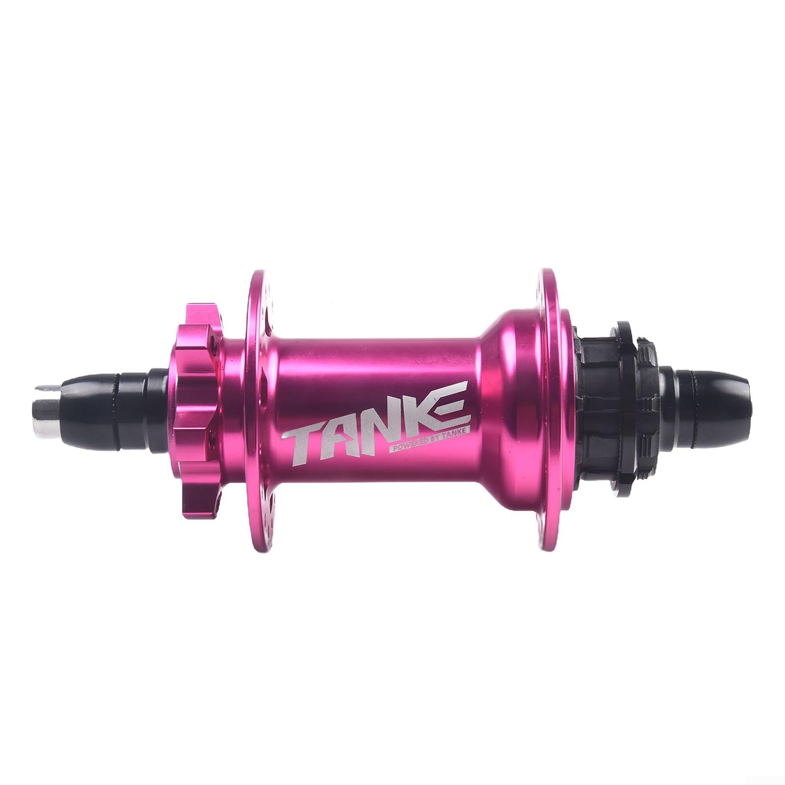 Mozzo posteriore in lega di alluminio da 135 mm, 32h, 6 bulloni, montaggio a disco, cuscinetto completamente sigillato per bicicletta Dirt Jump arancione (rosa)