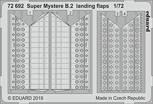 Super Mystere B.2 photodécoupe Eduard 1:72 accessoire maquette avion S.H.
