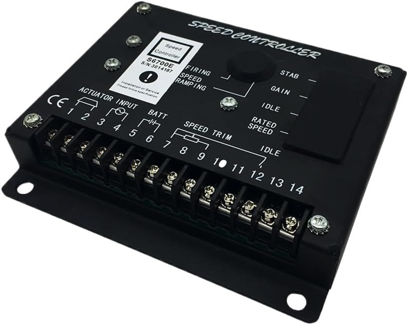 S6700E Generator Engine Speed Control Actuator Governor Brushless DC Motor Controller Module Circuit panel Genset Parts
