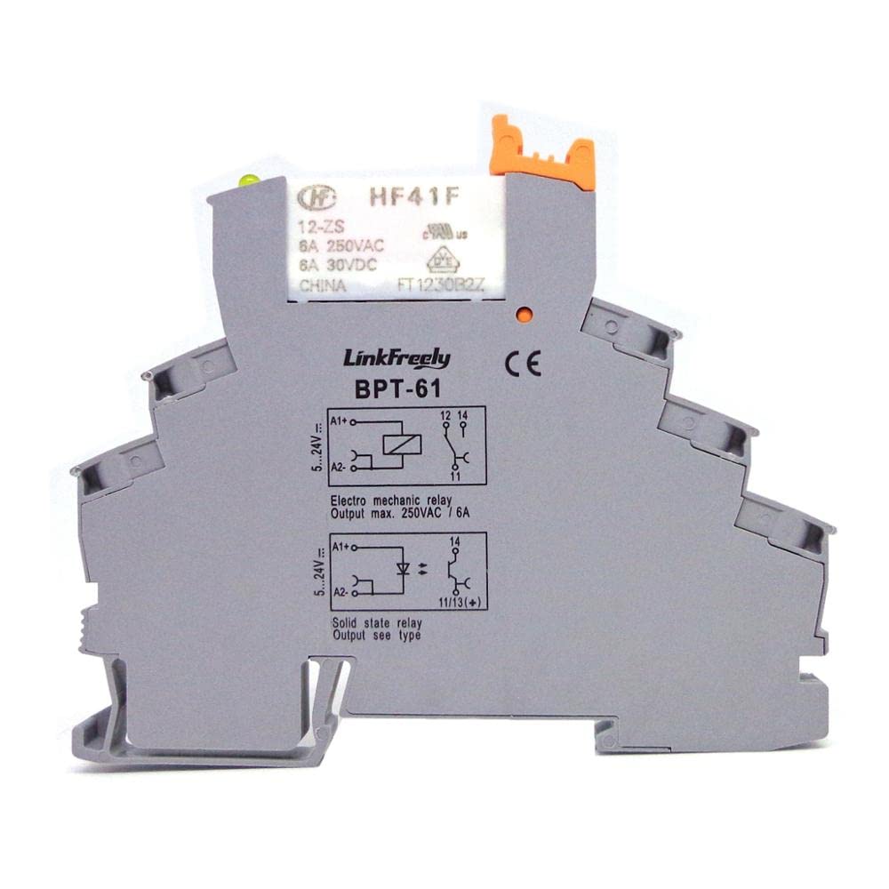 Relais de plaquette HF41F mini commutateur électromécanique 6A
