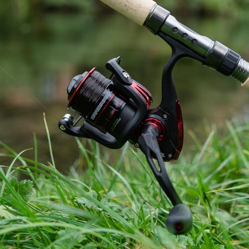Moulinet de pêche aux leurres Abu Garcia Cardinal X robuste et léger en aluminium