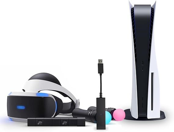 Psvr Oem Ps4カメラケーブル用カメラアダプター、ps5でpsvrでプレイ、ps4 Psvrからps5コンソールへのコンバーター接続ケーブル。
