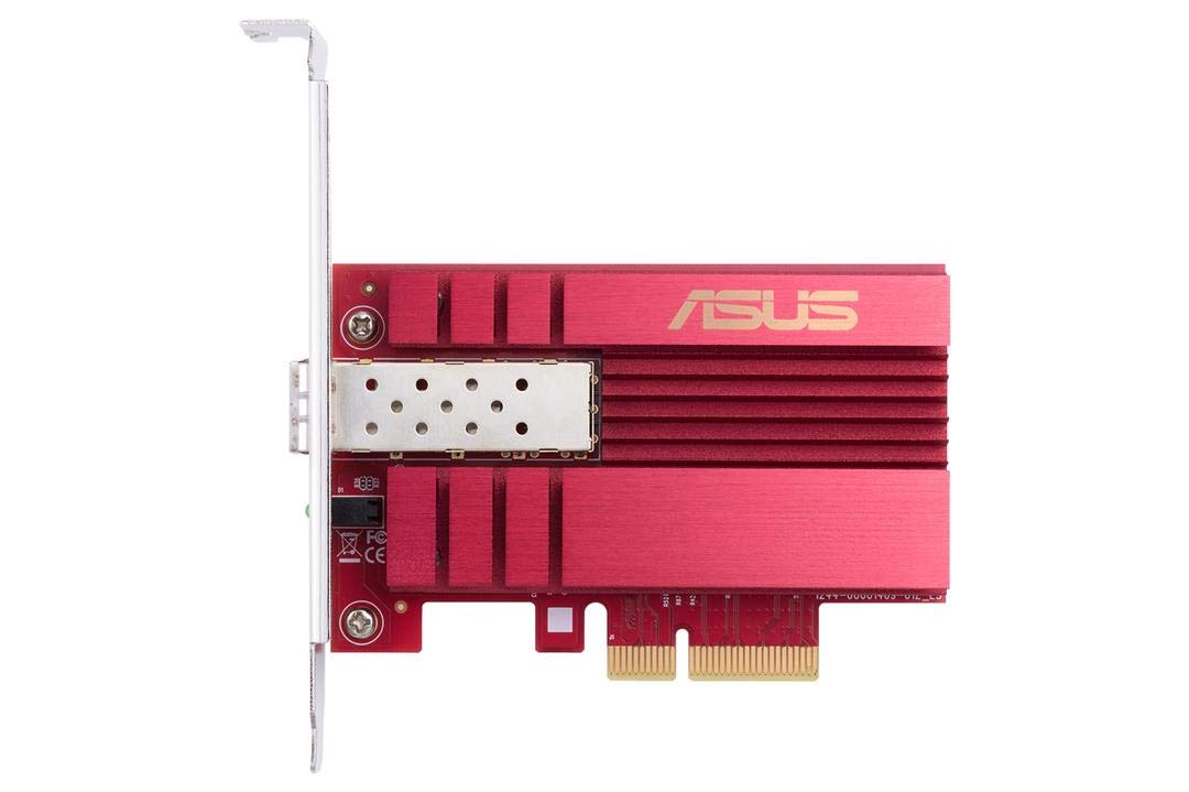 Asus 10Gbps Gigabit Ethernet PCI Express, Network Adapter PCIe 2.0/3.0 X4 SFP+ Network Card/Ethernet Card Support Fiber Optic (XG-C100F)-picture-14