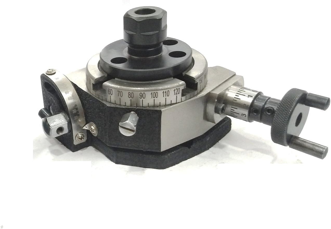 Buyohlic ER-25 Collet Adaptor for Instant Milling Rotary Table Tools (3"/80MM TILTING ROTARY TABLE)